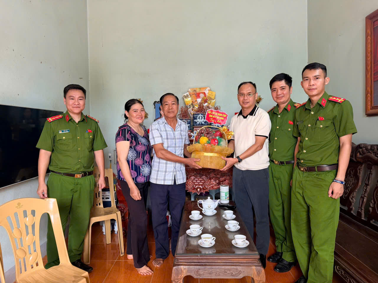 Văn phòng Cơ quan Cảnh sát điều tra: Tri ân người có công bằng những việc làm thiết thực